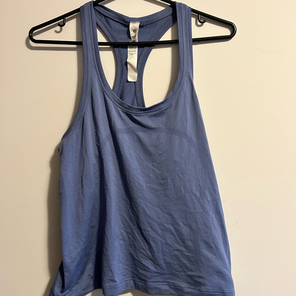 lululemon racer back tank (cropped length)